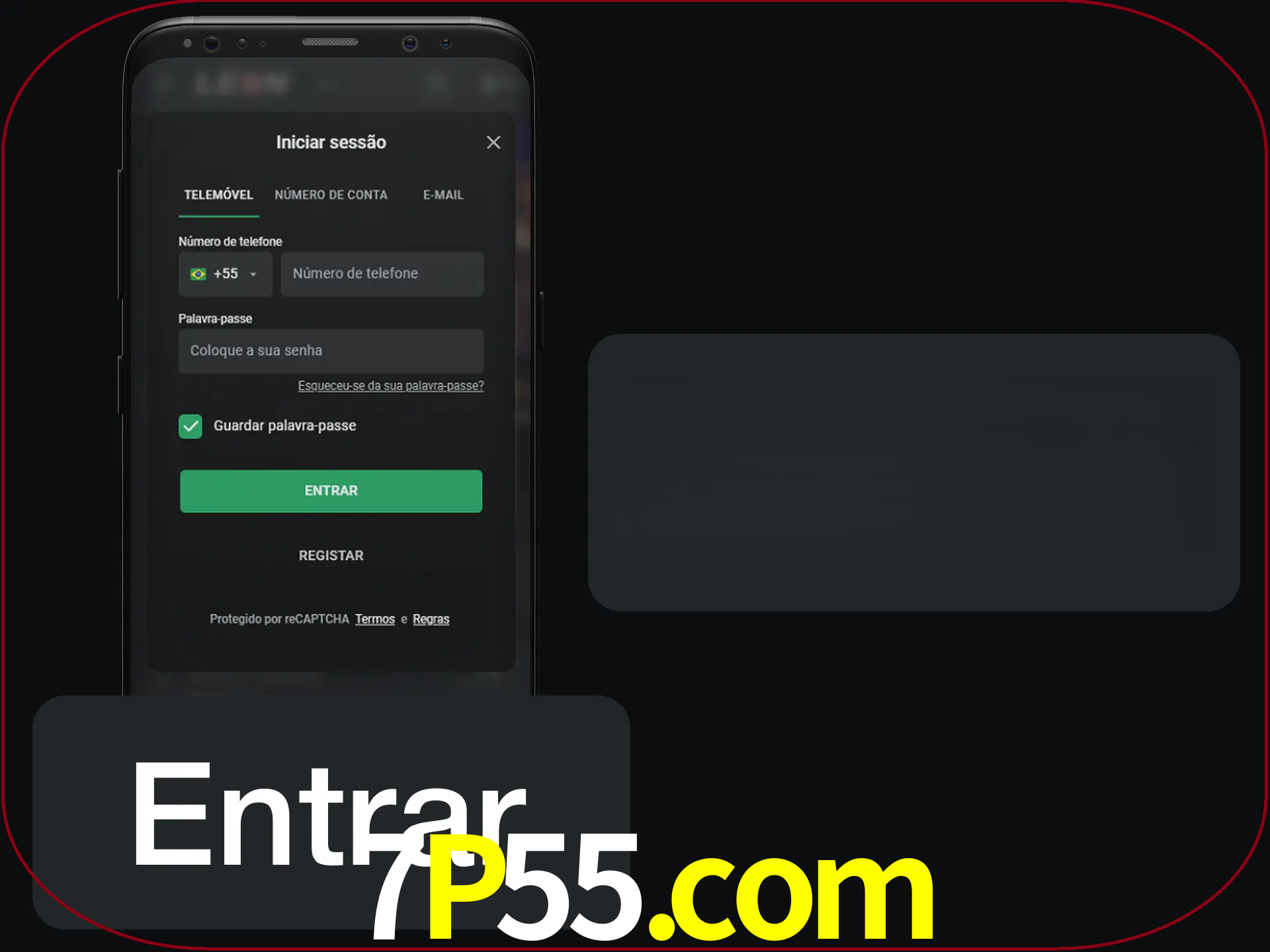 Faça o login para começar a apostar e jogar no cassino.