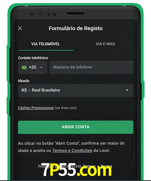 Cadastre-se em LeonBet seguindo passos simples.